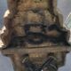 Art Deco wall lamp 30s in bronze