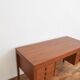 Bureau en teck danois du milieu du siècle de Domino Møbler, années 1960.