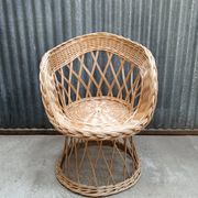 Fauteuil en osier rotin adulte
