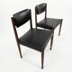Paire de chaises scandinaves des années 60