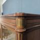 Louis XVI style cherry wood display case