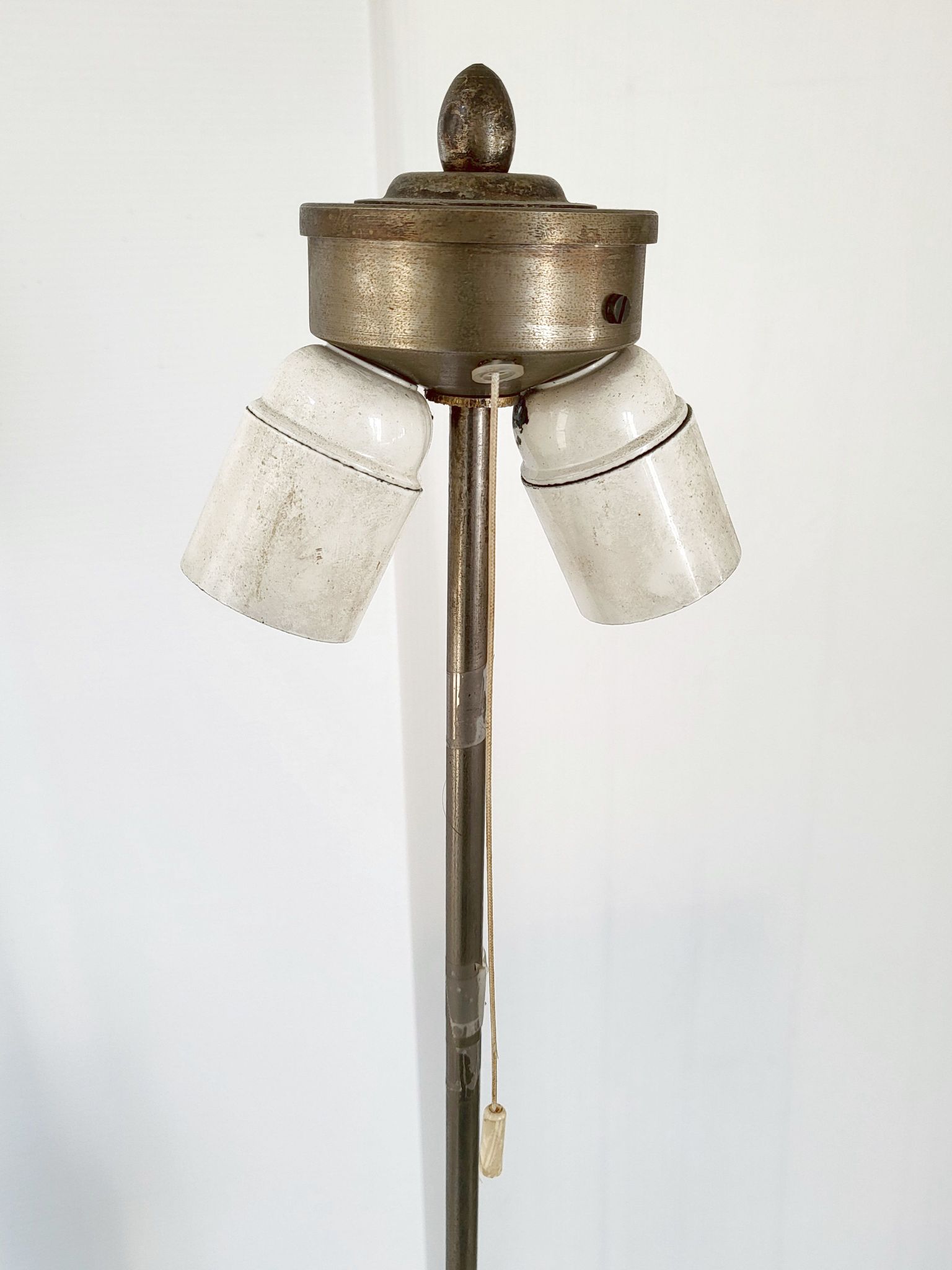 Lampe colonne ionique vintage 1970