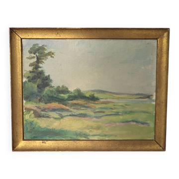 Peinture HSP Maurice Desevre, St Briac 1933