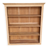 Bibliothèque ouverte en chêne
