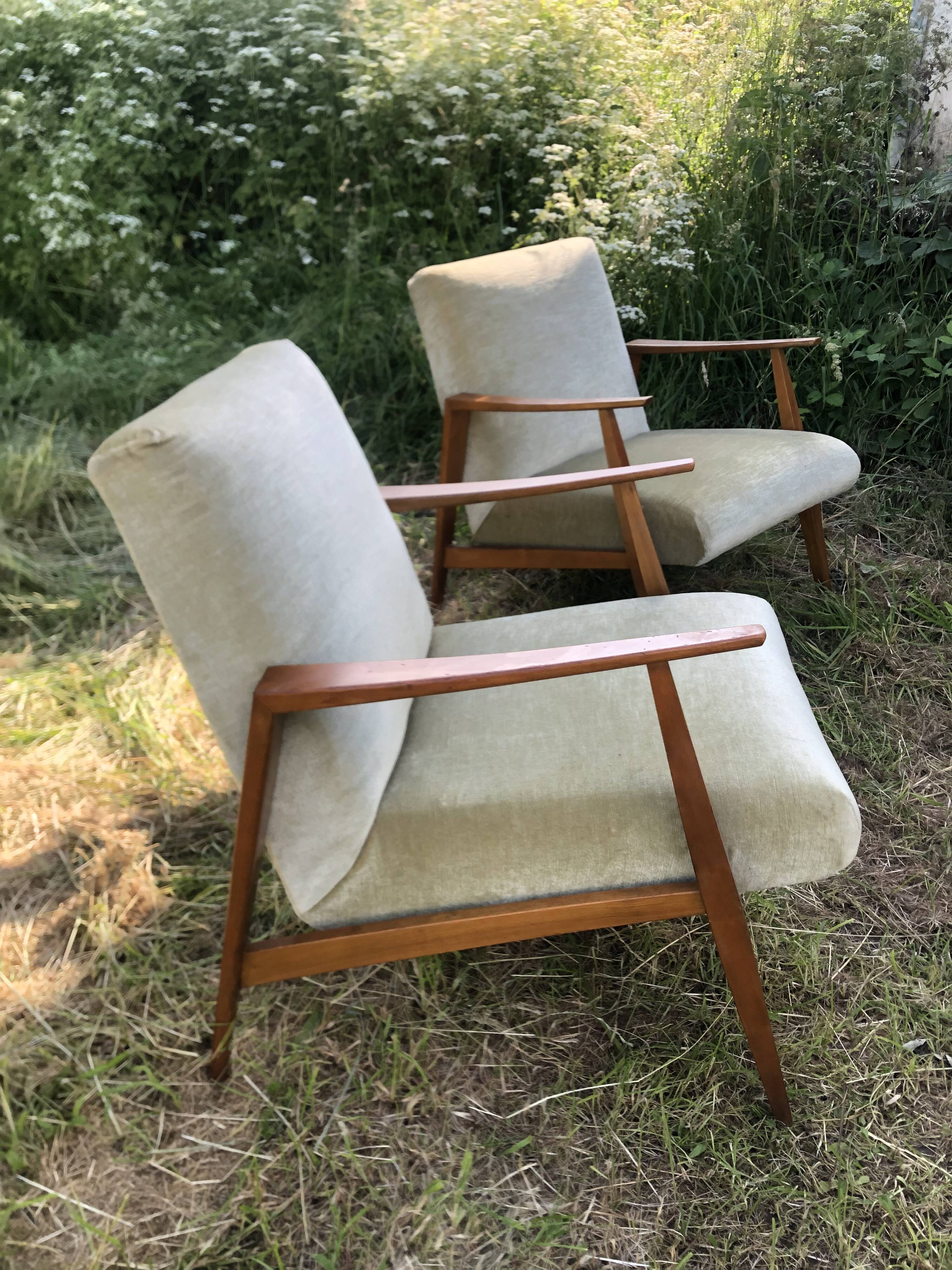 Scandinavian armchairs from the 60s
