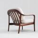 Set of 2 vintage Danish mid-century armchairs 1960s