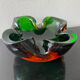 Murano Sommerso Ashtray by Flávio Poli