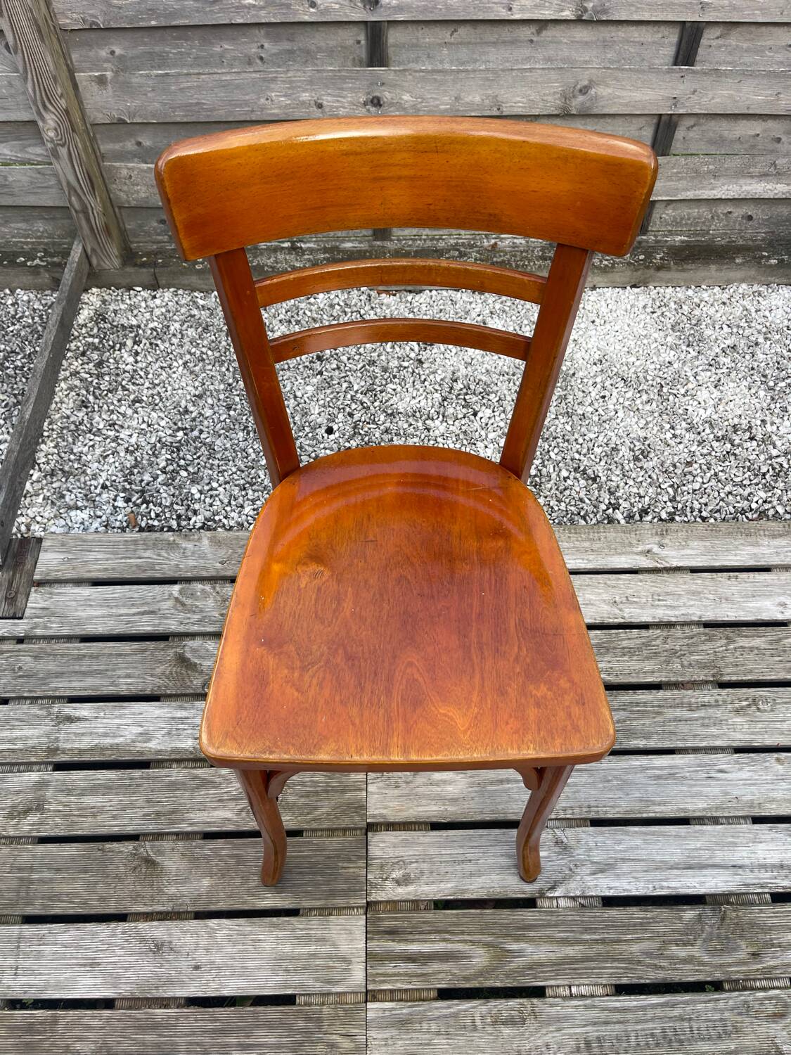 Six Baumann bistro chairs