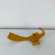 Curved wooden coat hook, 1960s vintage