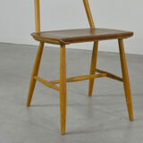 Set of 2 Scandinavian teak chairs 1960s