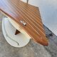 Bar or shop counter and 2 deck lina stools polyester boat hull