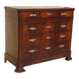 Ancienne commode Louis Philippe en noyer
