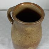 Turned sandstone pitcher