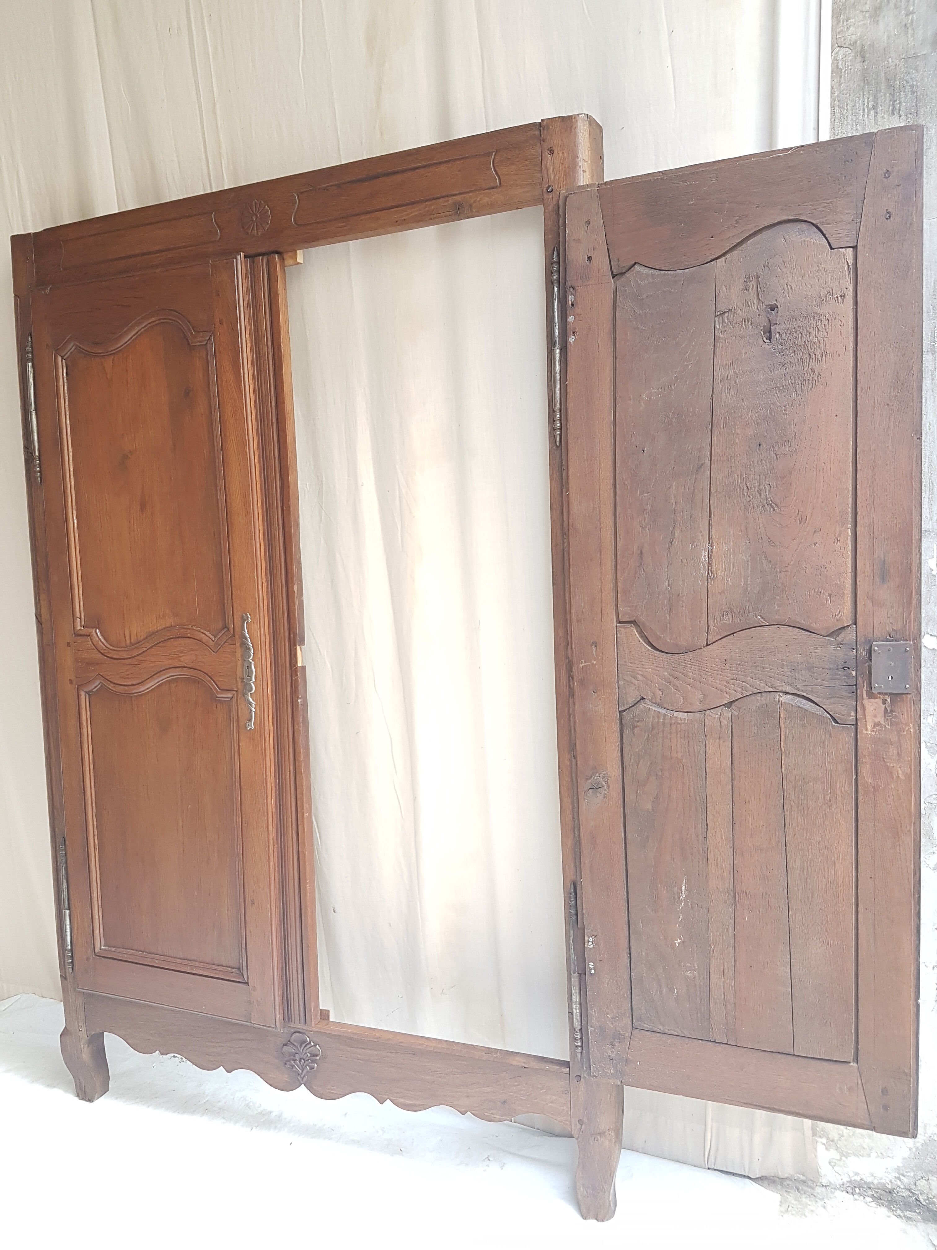 Old cabinet doors and façade