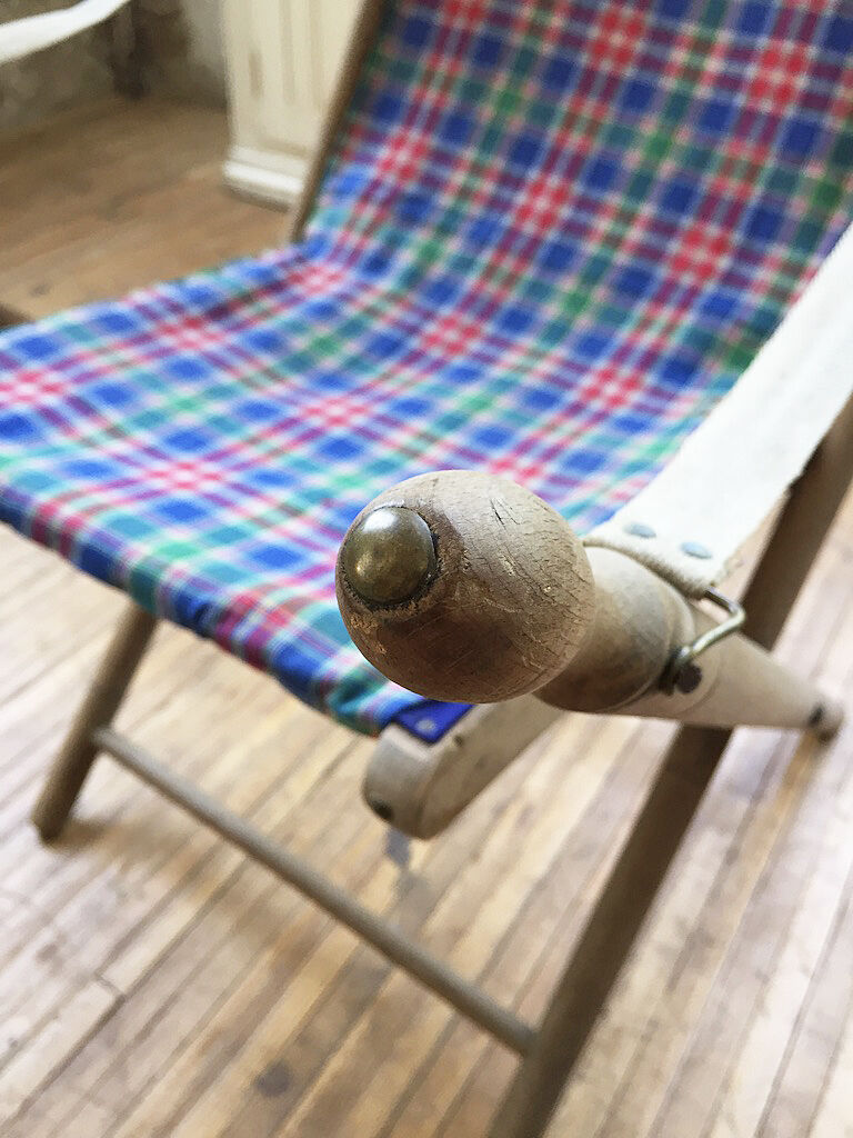 Colonial garden folding chair