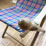 Colonial garden folding chair