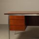 Executive desk by ORA Acciaio, produced in Italy during the 1970s.