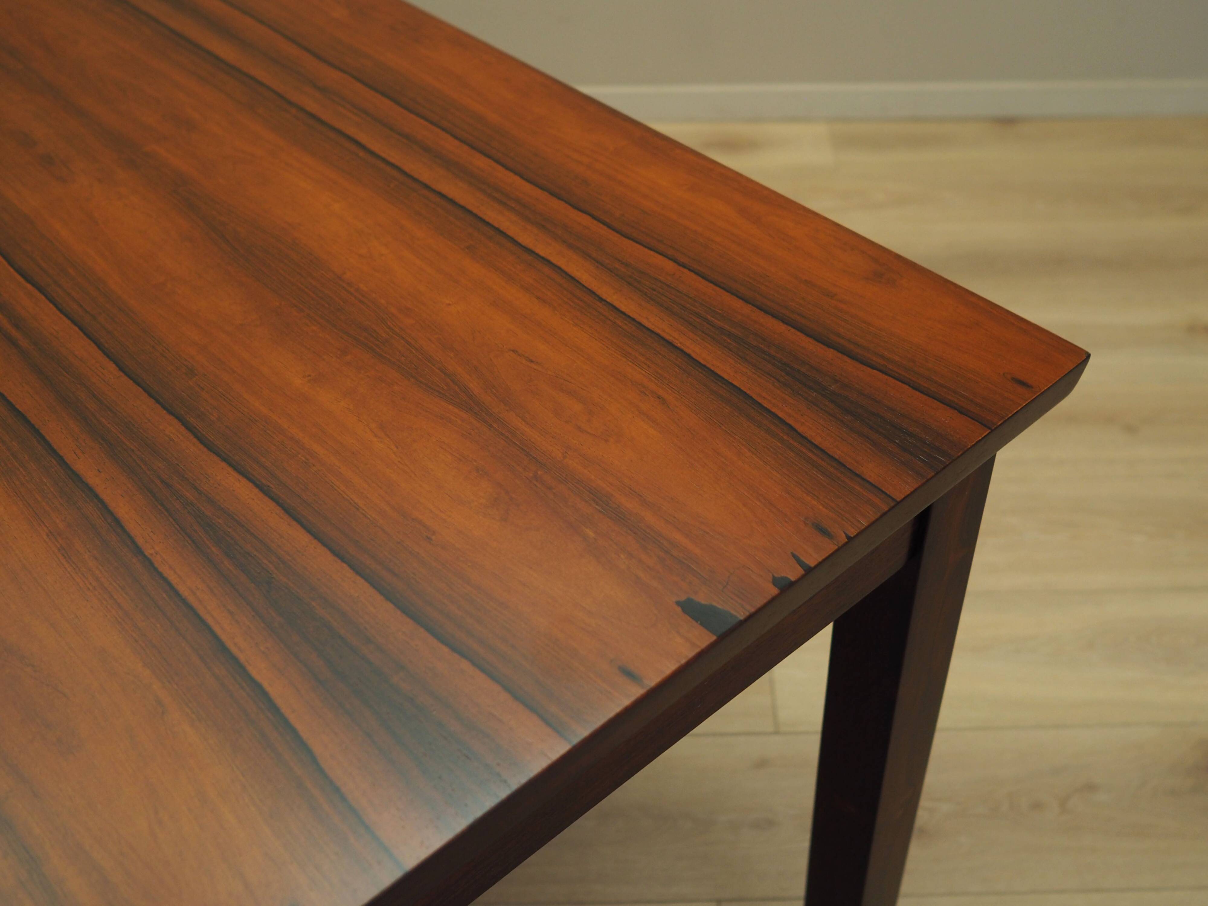 Rosewood table, Danish design, 1970s, production: Denmark