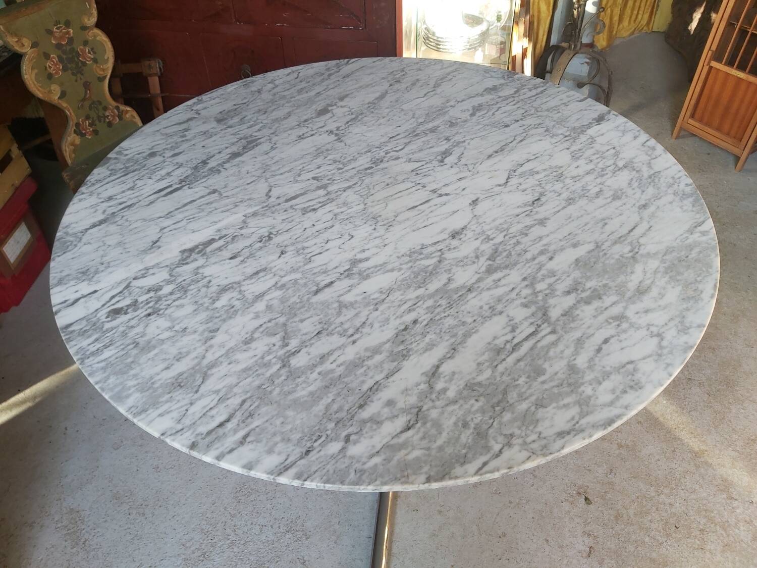 Vintage marble table