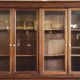 Large, generously sized solid oak display case