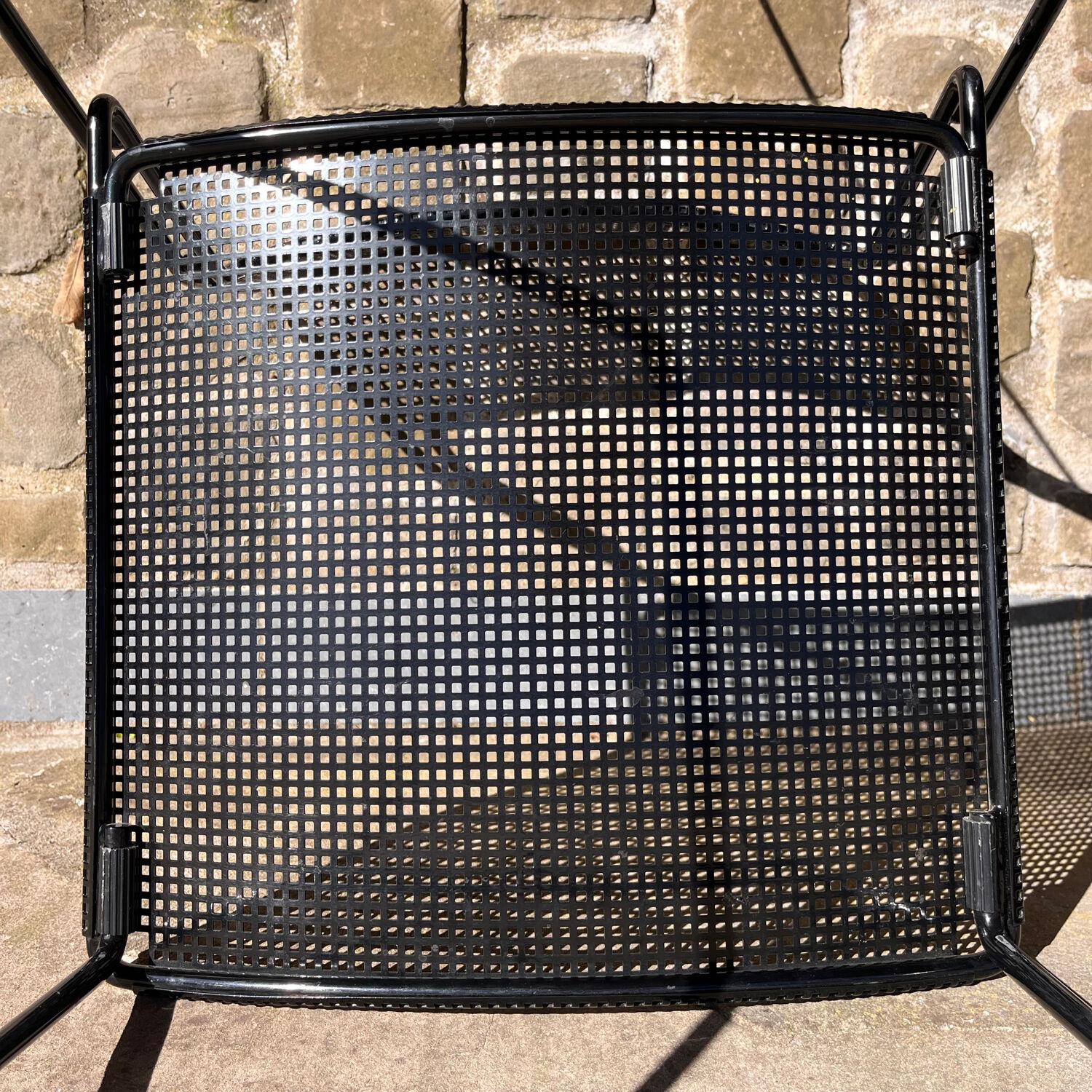 2 Italian chairs Full Metal - 1980