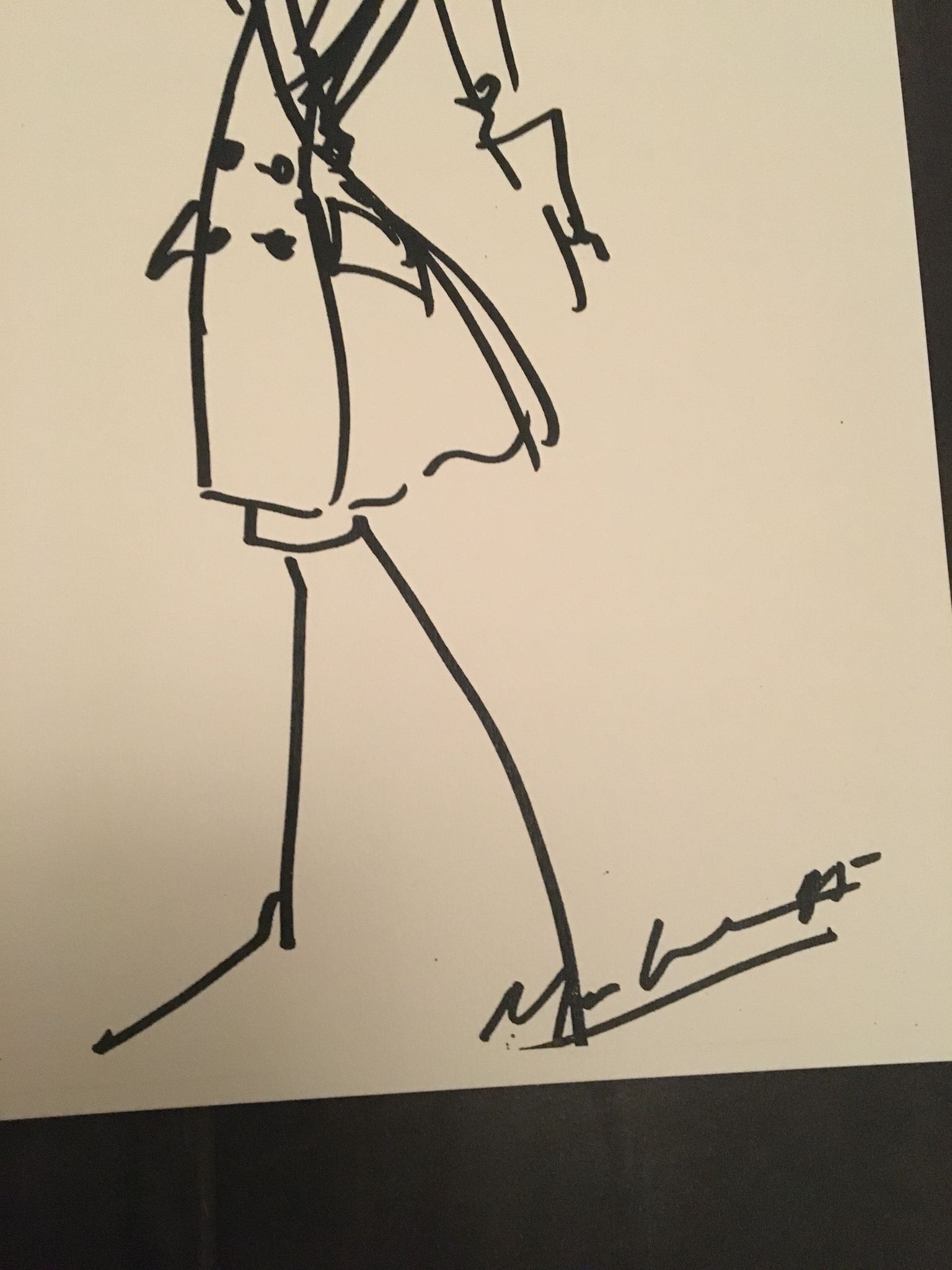 Press fashion illustration - autumn-winter 1985-1986 collection Christian Dior