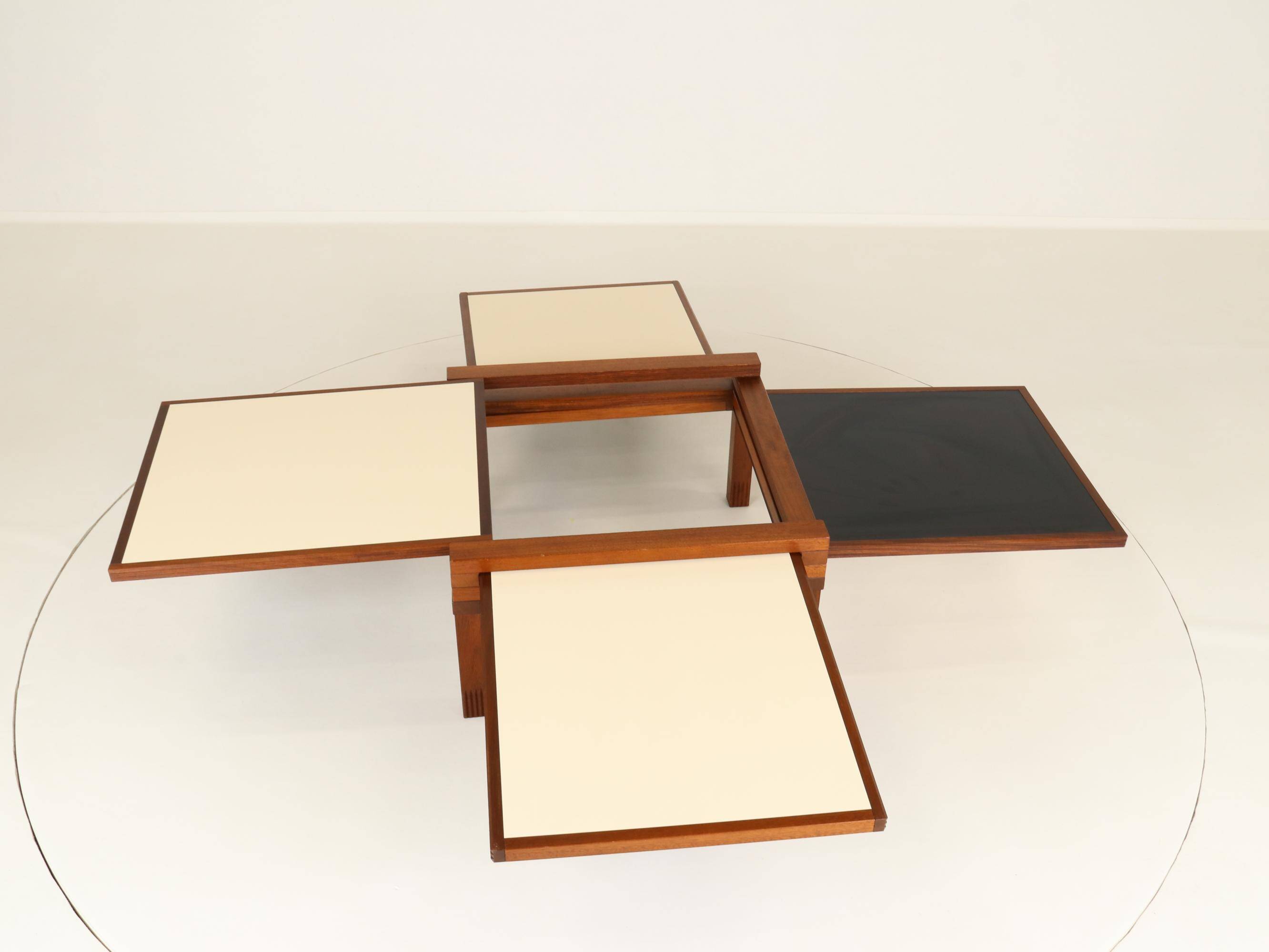 Coffee table model PAR 4 by Bernard Vuarnesson, Italy, 1970s