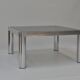 Table basse Artifort T100 par Kho Liang Ie – Verre fumé original – Années 1970