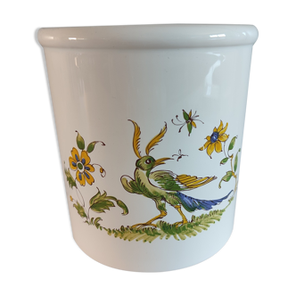Earthenware flower pot Varages France