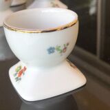 2 vintage porcelain shells