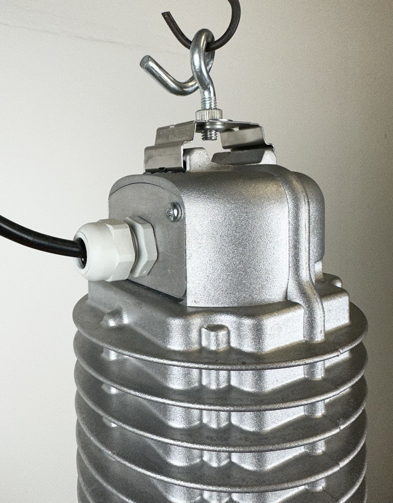 Industrial pendant lamp by charles keller for zumtobel, 1990s