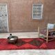 Moroccan carpet - 132 x 387 cm