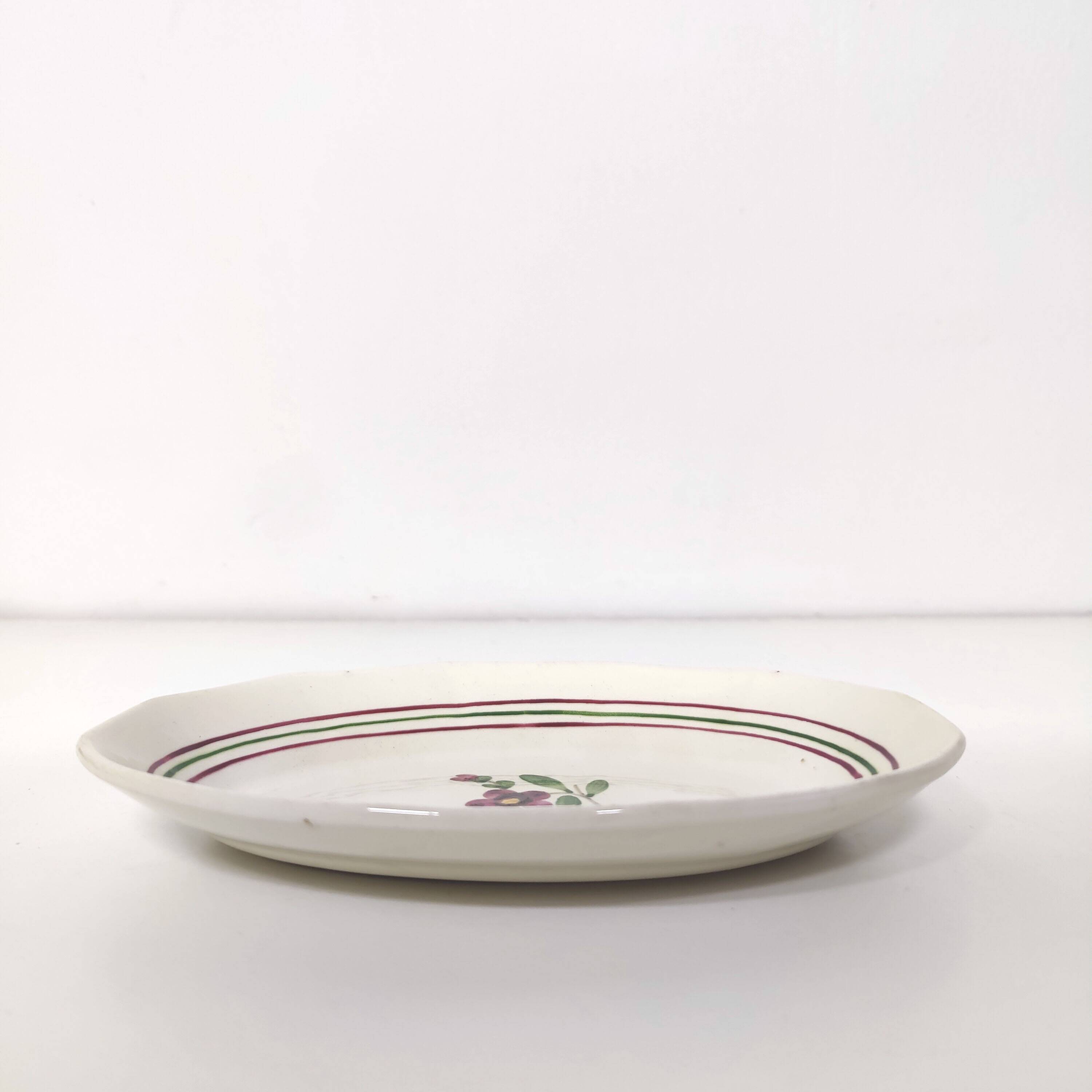 Ravier Sarreguemines Armelle model flower decor