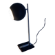 Large vintage 1960s eyeball design black and wood desk lamp - 50 cm
