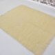 White Vintage Angora Wool Rug sku 1681