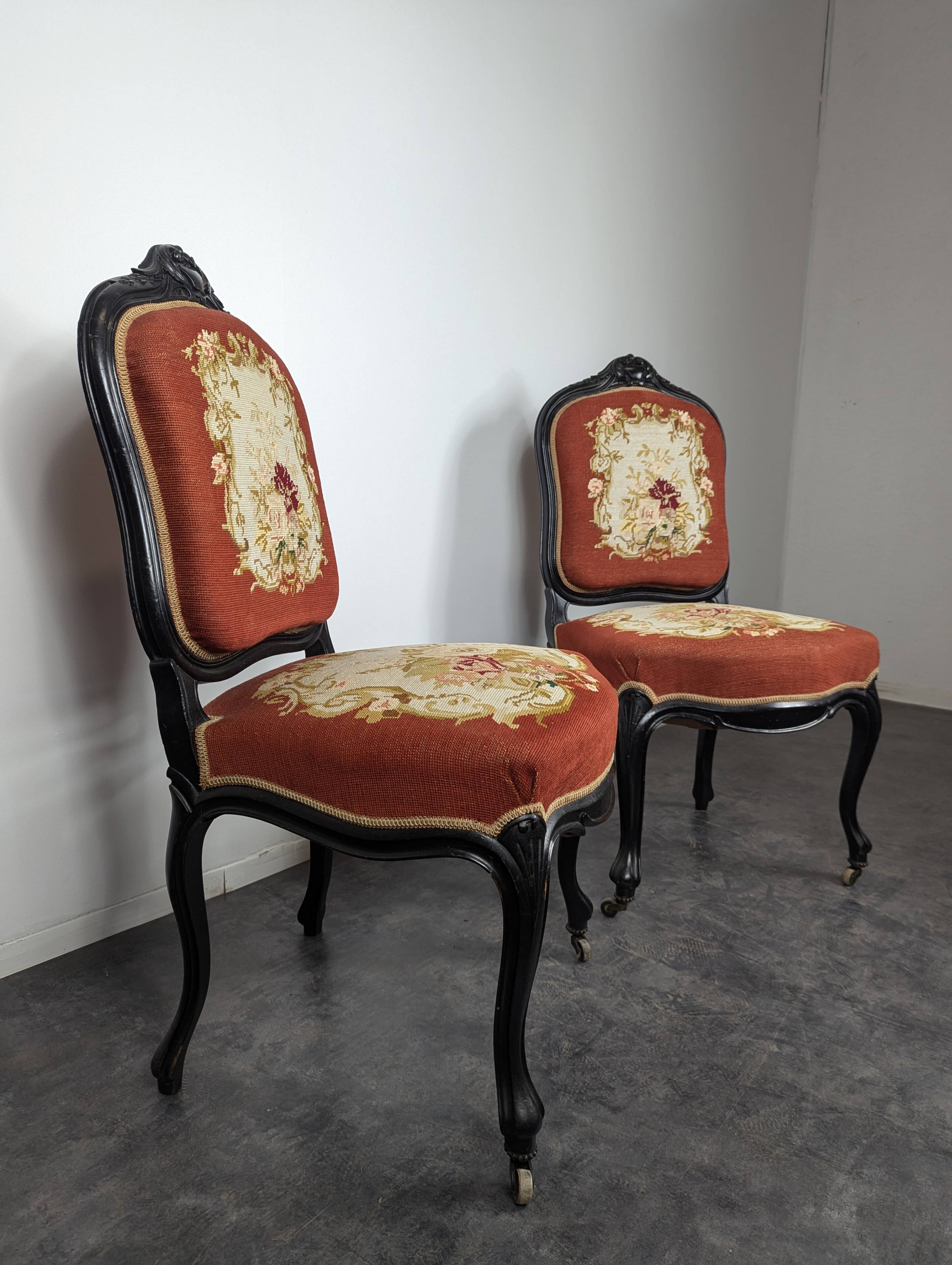 Wooden salon from the Napoleonic III era.