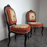 Wooden salon from the Napoleonic III era.