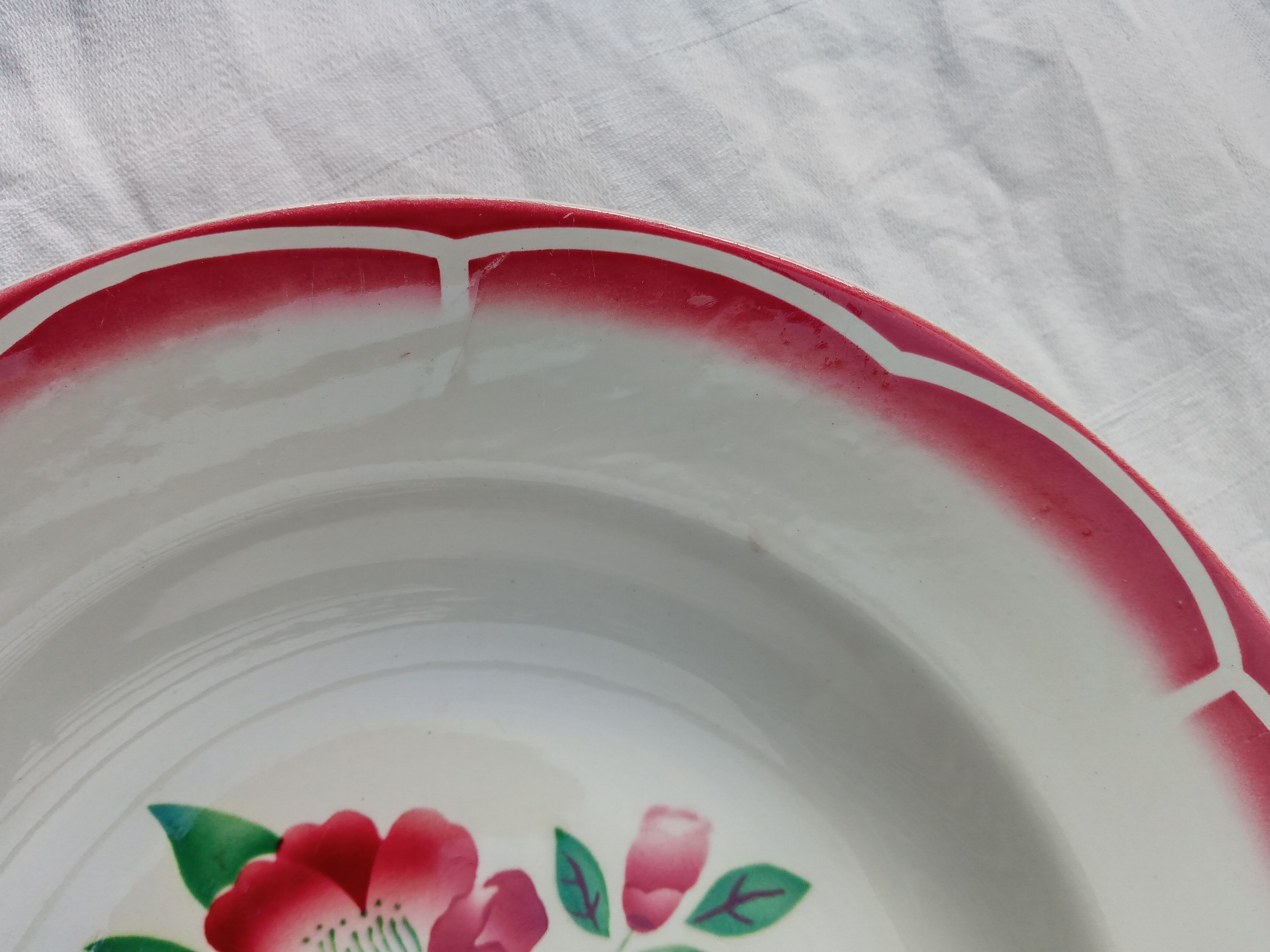 4 hollow plates Eden / Digoin