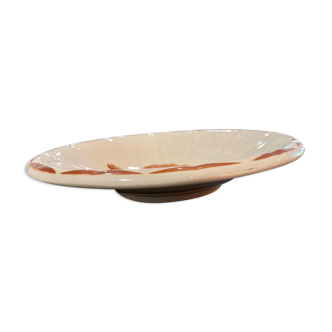 Pedouche dish Digoin Sarreguemines model 9181 red