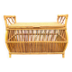 70's Rattan Bench / Chest