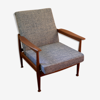 Scandinavian teak armchair