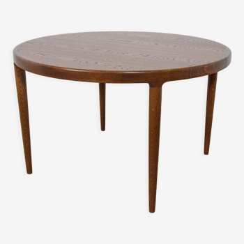 Table à manger extensible en chêne danois, années 1960