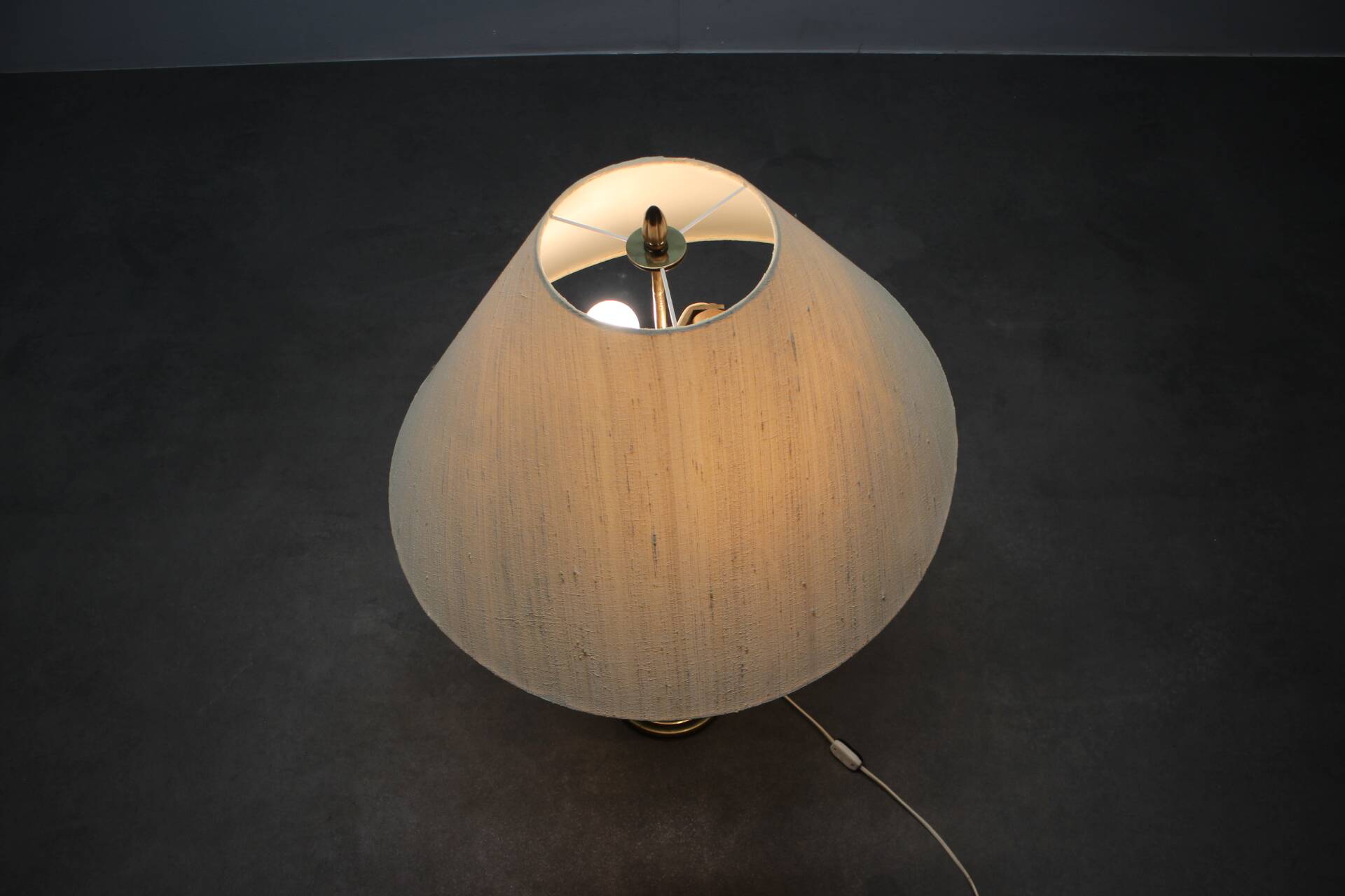 Large vintage table lamp, Czechoslovakia, 1970s