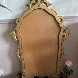 Large vintage baroque gold mirror 102x68