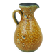 Large yellow ceramic pitcher in the Accolay style