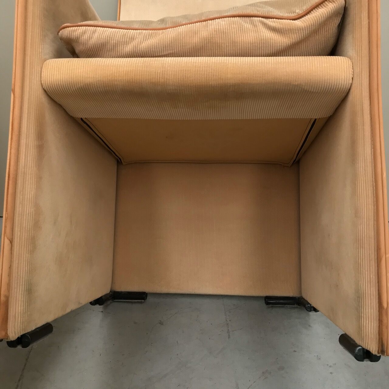 Ensemble de 6 fauteuils de pause Mario Bellini 401 - Cassina - années 1970