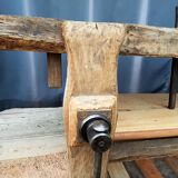Oak carpenter's workbench