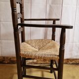 Armchair style Provencal straw countryside