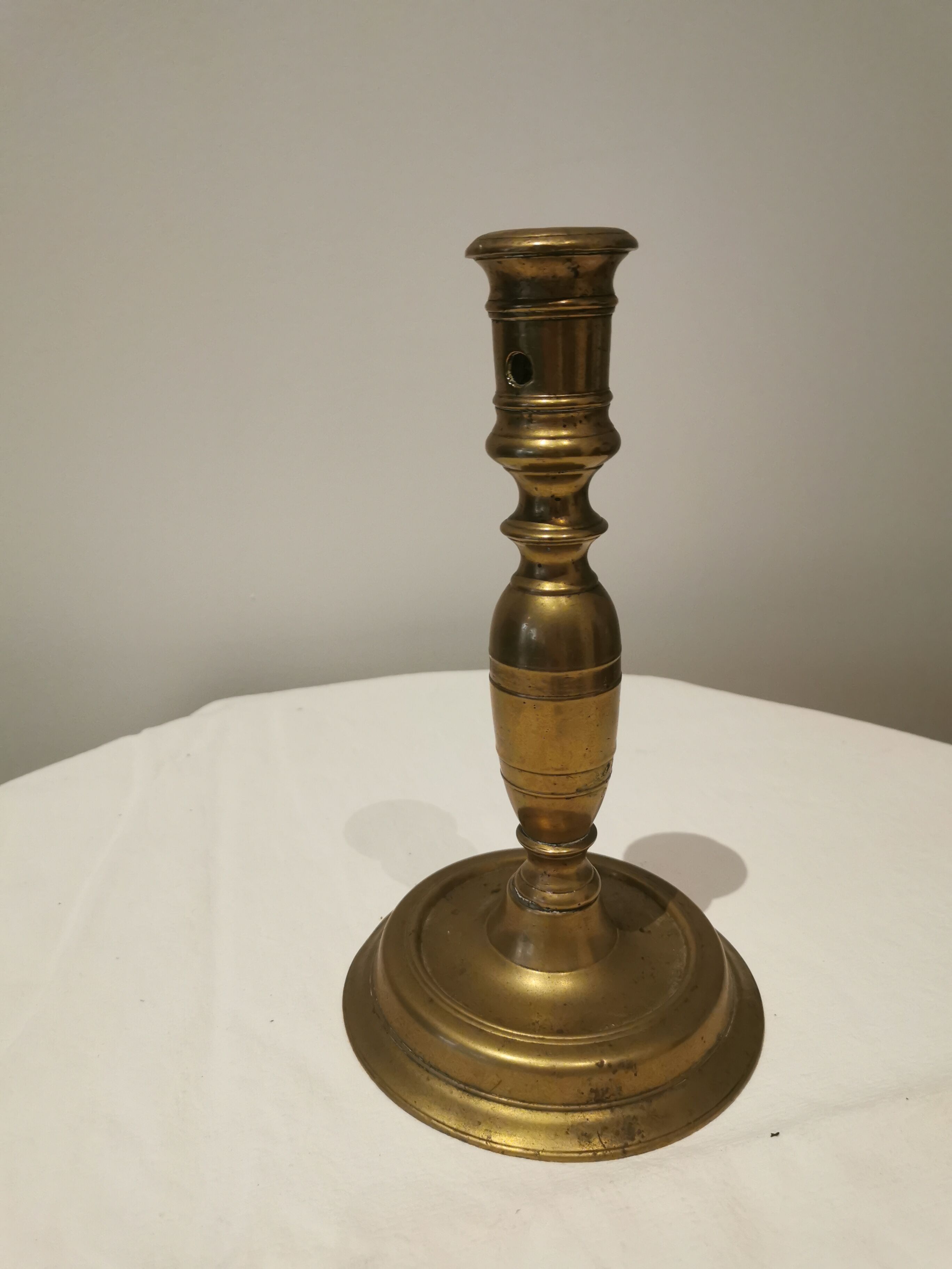 Brass candle holder