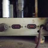 Vintage decoration radio station - Wood, Bakelite - Electroradio Institute, Paris - 50s